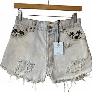 Chiara Ferragni The Best Free View Jean Shorts